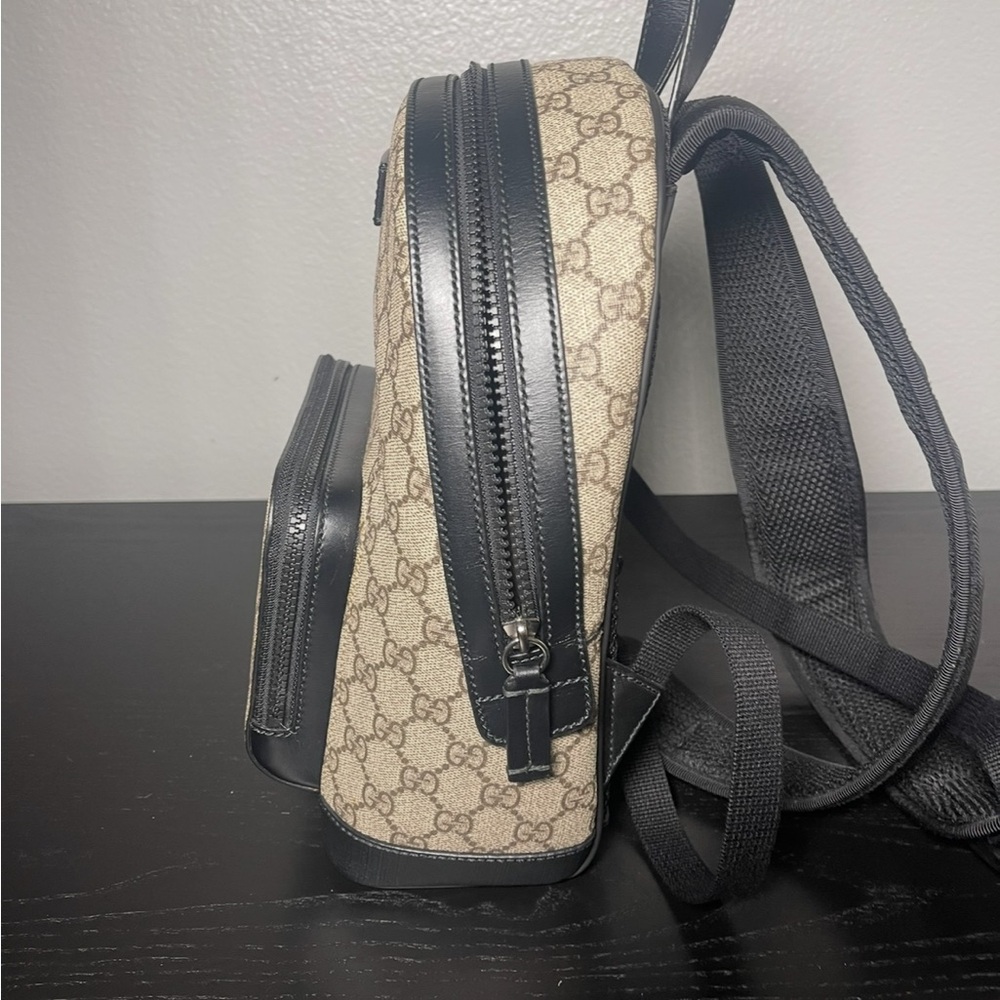 Gucci Beige and Black Men's Backpack - Picture 3 of 11